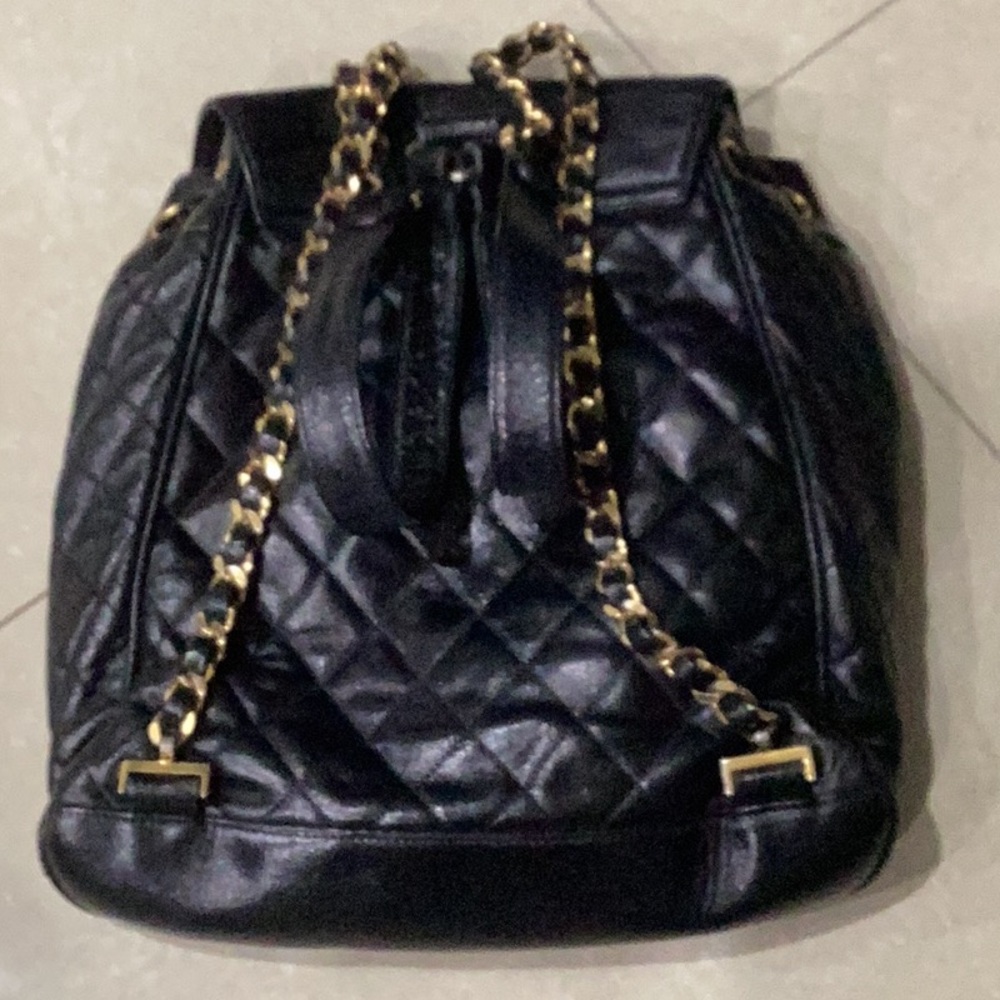 Preowned Authentic Chanel Backpack - image 3